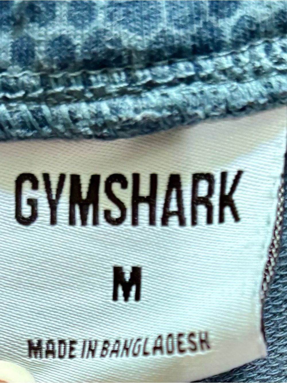 Gymshark Men's Blue Athletic Shorts Size M Elastic Waist Drawstring - Picture 3 of 6
